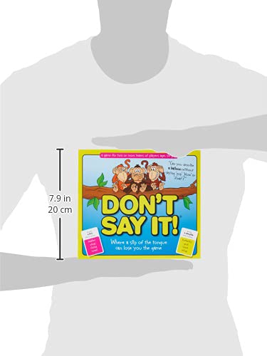 Pressman Dont Say It Where a Slip of The Tongue Can Lose You The Game, 2+ Player , Other