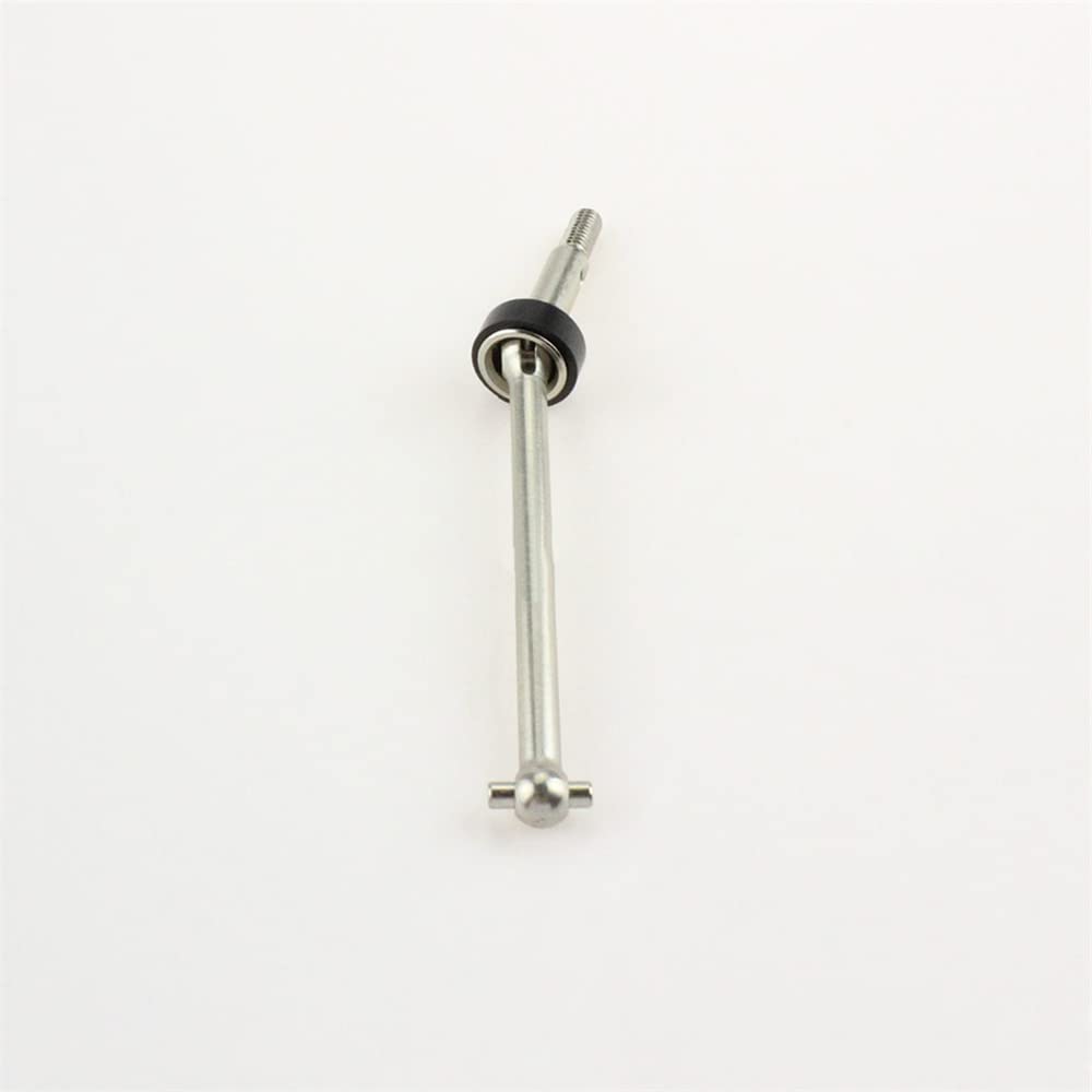 KingVal Replacement Metal Front Wheel Drive Shaft RC Parts Compatible with WLtoys 104072 RC Car