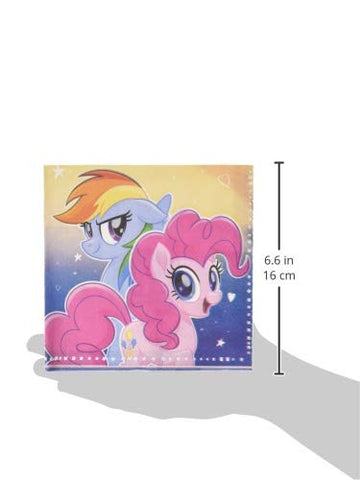 My Little Pony Luncheon Paper Napkins - 6.5 x 6.5, 16 Pcs