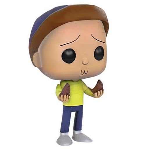 Funko POP Animation Morty Action Figure - Vinyl, Natural Color, Model 9016