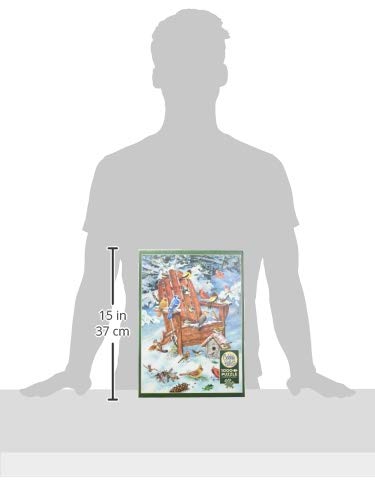 Cobblehill 80069 1000 Pc Adirondack Birds Puzzle, Various