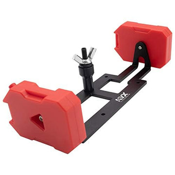 KYX Racing Metal Spare Tire Rack with ABS Fuel Tank Simulation for RC Crawler Car Axial SCX10 II 90046 Traxxas TRX-4 TRX4