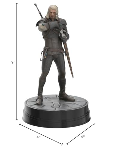 The Witcher 3 Wild Hunt Deluxe 9 Inch Heart Of Stone Geralt Figure