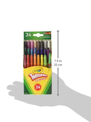 Crayola Twistables Mini Crayons 24 Ea (Pack Of 2)