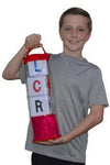 Lcr Big Left Center Right Dice Game - Zip Bag (Red)