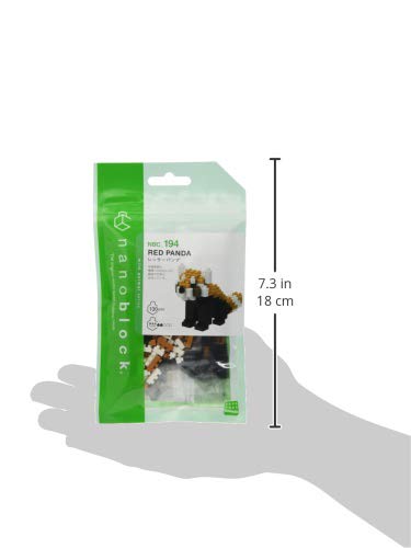 Nanoblock - Animals - Red Panda, Collection Series Building Kit