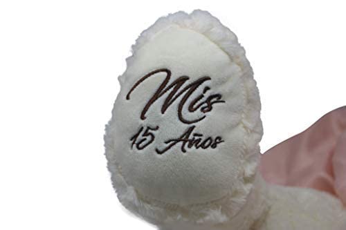 Kinnex Collections Since 1997 20'' Quince Anos Quinceanera Last Doll Teddy Bear With Dress (Centerpiece) ~ Arc16831-34R (Champan