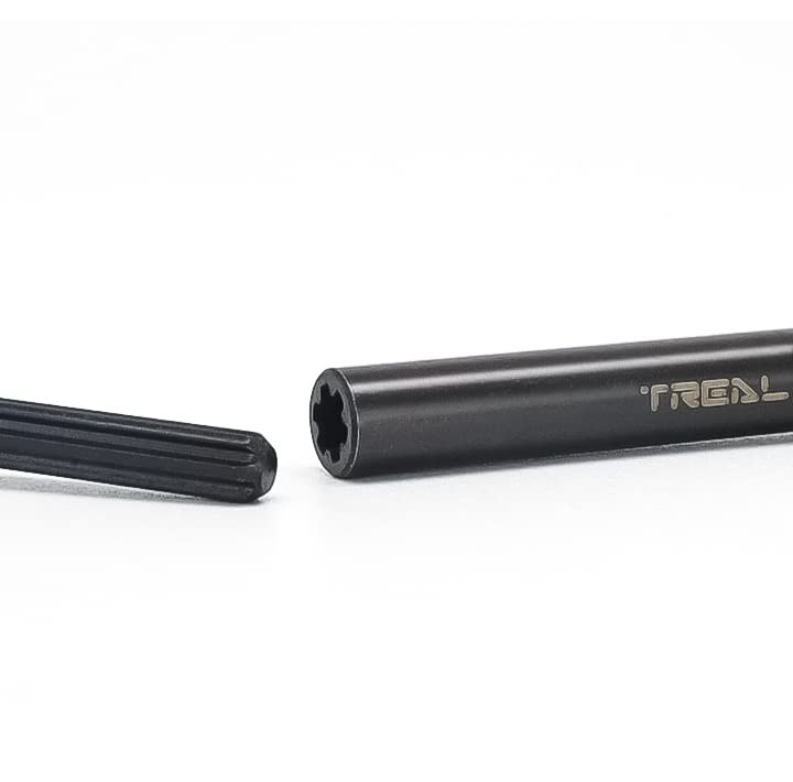 Treal SCX24 Harden Steel Driveshaft for SCX24 Deadbolt Betty 1/24 RC Crawler