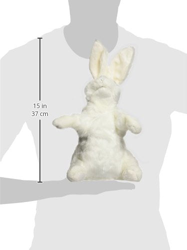 Folkmanis Standing White Rabbit Hand Puppet