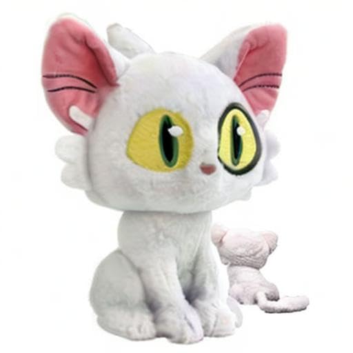 Roocnie Cat Plush Daijin Plushies Anime Movie Stuffed Animals Decor Gift 9.8 Inch/25Cm