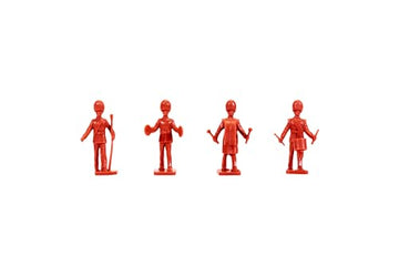 Airfix A00701V Guards Band Vintage Figures - Unpainted Plastic Model, Size: zzzz-s