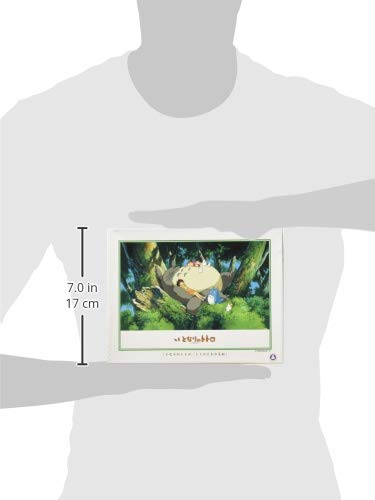 Ensky 500 Piece Jigsaw Puzzle - My Neighbor Totoro: Napping with Totoro, 38cm x 53cm, Cardboard, Model 500-247