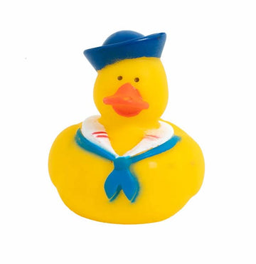Cool Rubber Ducks (2') Standard Size. (12 Pack) Cute Duck Bath Tub Pool Toys. (Nautical Rubber Duckies)
