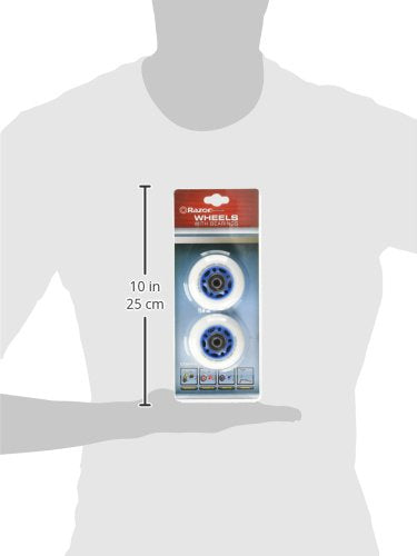 Razor PowerWing RipRider 360 Replacement Rear Wheels - Blue, 64mm