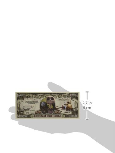 (25) Nightmare Before Christmas Million Dollar Bill