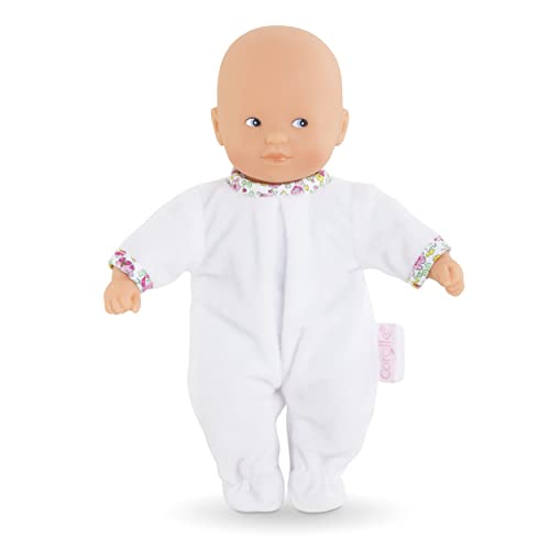 Corolle Mini Calin Good Night Blossom Garden - 8' Soft Baby Doll And Outfit Set Includes Pajamas And Bag Sleeper, Vanilla-Scented, For Kids 18 Months And Up