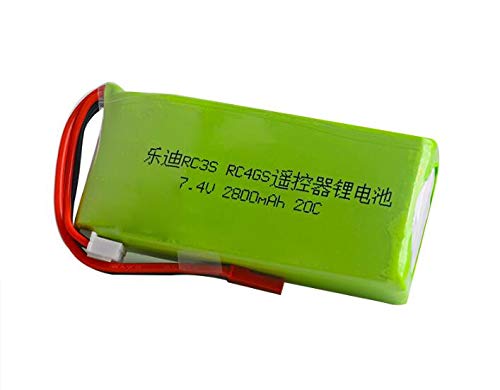 7.4V 2800mah 20C Lipo Battery Li-Polymer 2S for Radiolink RC3S RC4GS RC6GS Transmitter Reomote Controller