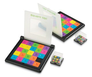 MindWare Square Up Game - Medium Multicolor Plastic Fun, Model 36006W