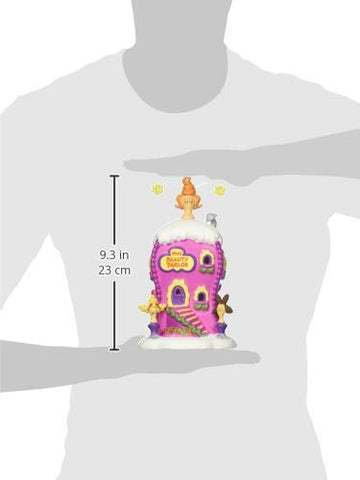 Department 56 Dr. Seuss Grinch Village La Boutique Beauty Parlor Lit Building, 6.75 Inch, Multicolor