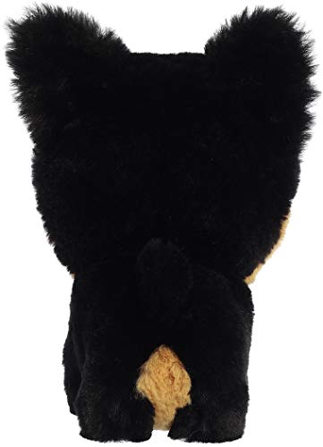 Aurora® Playful Teddy Pets™ Yorkie Stuffed Animal - Unique Design - Endless Play - Black 6.5 Inches