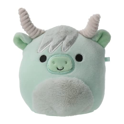 Squishmallows Kellytoy 2023 Easter Iver The Cow 5 ' ', Green