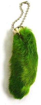 Loftus One Genuine Lucky Rabbit Foot - Varies Color, Ideal for Good Luck Charm, Keychain Accessory, and Collectible