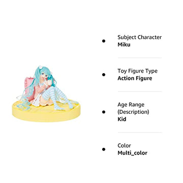 Taito Original Casual Clothes 4.7' Hatsune Miku Action Figure