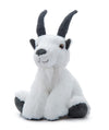 The Petting Zoo Mountain Goat Stuffed Animal Plushie, Gifts For Kids, Wild Onez Wildlife Animals, Goat Plush Toy 9 Inches