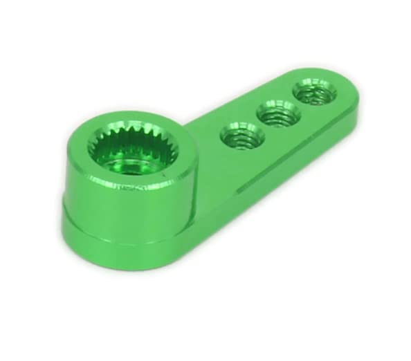 Aluminum 25T Steering Servo Horn Arm,RC Steering Servo Arm Horn for RC 1:8 1:10 Model Car/Boat Futaba HSP HPI Wltoys Himoto Redc