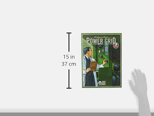 Rio Grande Games Power Grid Recharged Board Game - Medium Size, Wood Material, Game Edition, Model RGG559