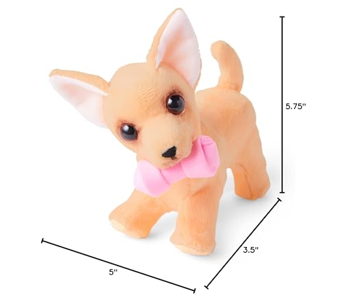 American Girl Barker Posey Tan Dog For 18-Inch Dolls Plus Pet Accessories