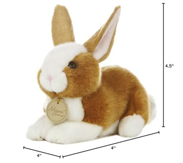 Aurora Miyoni 8" Dutch Rabbit Plush Toy, Original Color, Model 10911