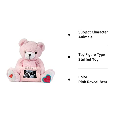 My Baby'S Heartbeat Bear Stuffed Animal, 20 Sec Recorder For Baby'S First Heartbeats, Cute Plush Toy, Re-Recordable, Ideal Gift