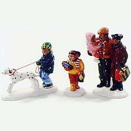 Department 56 Snow Village Whole Family Goes Shopping (56.54905)