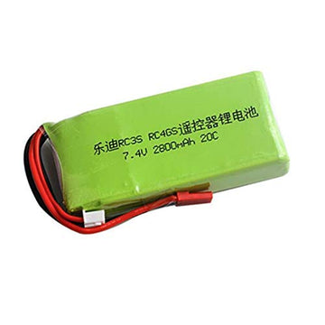 7.4V 2800mah 20C Lipo Battery Li-Polymer 2S for Radiolink RC3S RC4GS RC6GS Transmitter Reomote Controller