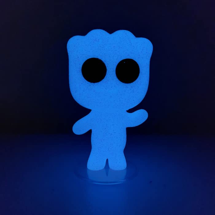 Funko POP! Sour Patch Kids - Blue Raspberry Glow-in-The-Dark Vinyl Figure