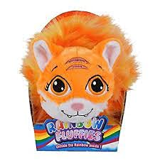 Rainbow Fluffies Tiger Colorful Plush - 2 In 1 Stuffed Animal - Ages 4 Months And Up