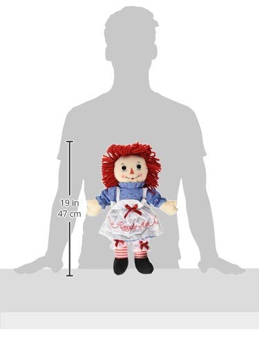 Aurora Bundle of 2 Classic 16 Raggedy Ann & Andy Dolls - Multi-color Soft Plush Toys for Kids