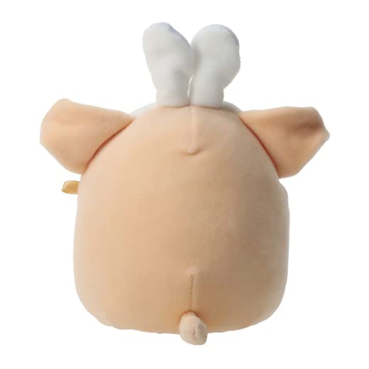 Squishmallows 2023 Easter Stevon The Dog Plush Toy, 5 Inch, Beige/White, Soft Polyester