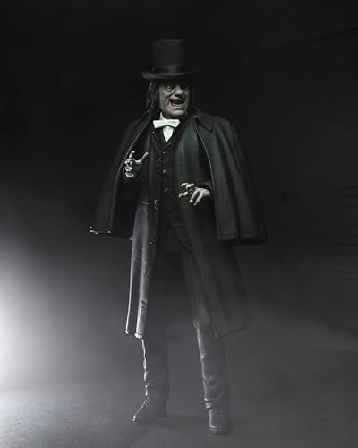NECA London After Midnight Edward C. Burke 7" Ultimate Action Figure - Black Plastic, Model 061503