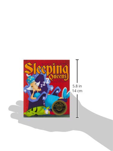 Sleeping Queens Fun Card Game for Kids and Families. Great for Kids aged 8+ and 2-5 Players, from Gamewright.