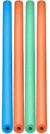 Lot Of 4 Pool Noodles Floating Swimming Fun 48'' Multipurpose Foam Craft Cylinder