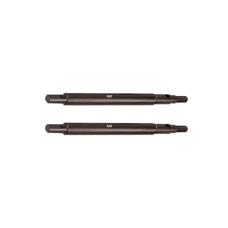 KYX Racing Hard Steel Rear Axle Straight Axle Shafts Upgrades Parts Accessories for 1/18 RC Crawler Car Traxxas TRX4M