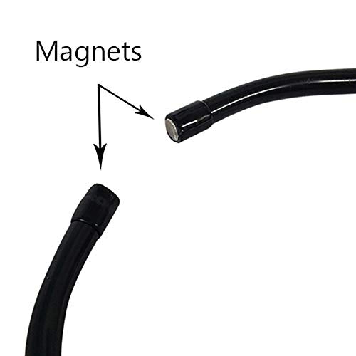 Blue-Ther Neck Microphone Holder (Lock) Magic Tricks Professional Adjustable Magia Holder Magician Stage Accessories Illusion Gi