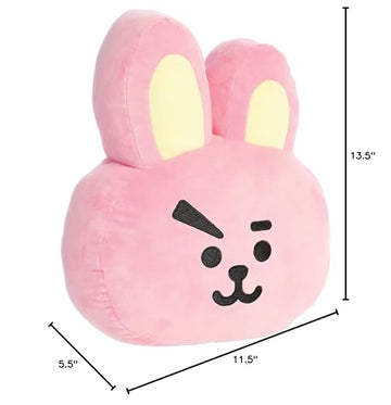 Aurora® BT21 Cooky Stuffed Doll - Pink 15-Inch Large Plush Toy - Cute Collectible - Soft Polyester Material - Model 44200