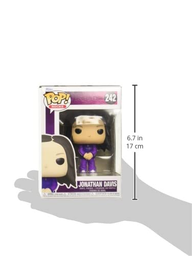 Funko Pop! Rocks Korn Jonathan Davis Vinyl Figure - Black Multicolor - Model 57612