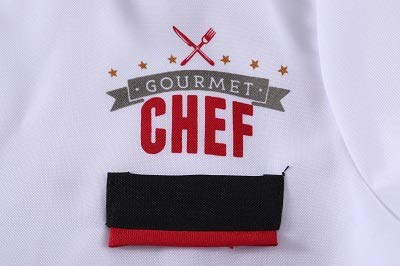 Besutolife Chef Role Play Costume Kids Pretend Play Chef Costume For Boys And Girls 3-8T