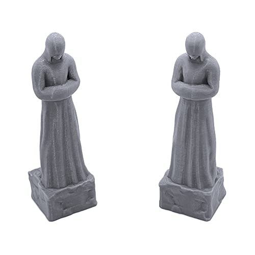 Endertoys Mausoleum Graveyard Scene, Terrain Scenery For Tabletop 28Mm Miniatures Wargame, 3D Printed And Paintable