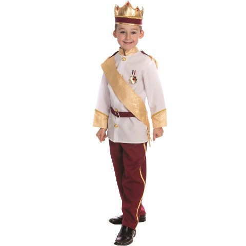 Royal Prince Costume Large - Age 12 To 14