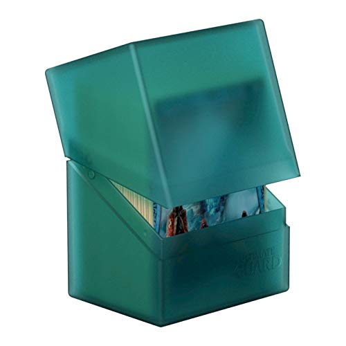 Ultimate Guard Boulder 80+ Classic, Deck Case For 80 Double-Sleeved Tcg Cards, Malachite, Secure & Durable Storage For Trading Card Games, Soft-Touch Finish